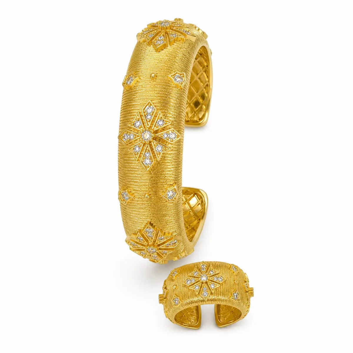 Celeste Royal Star Cuff & Ring Set